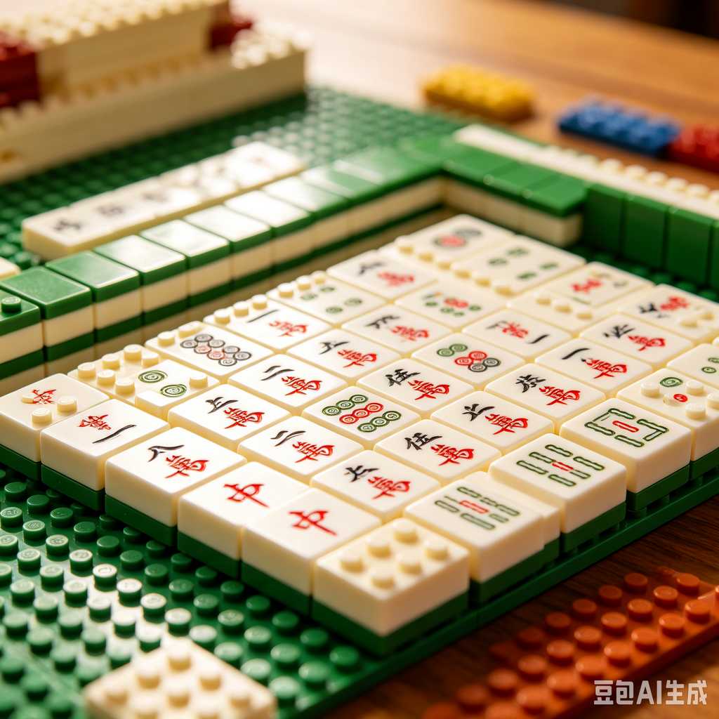 traditional chinese board game mahjong