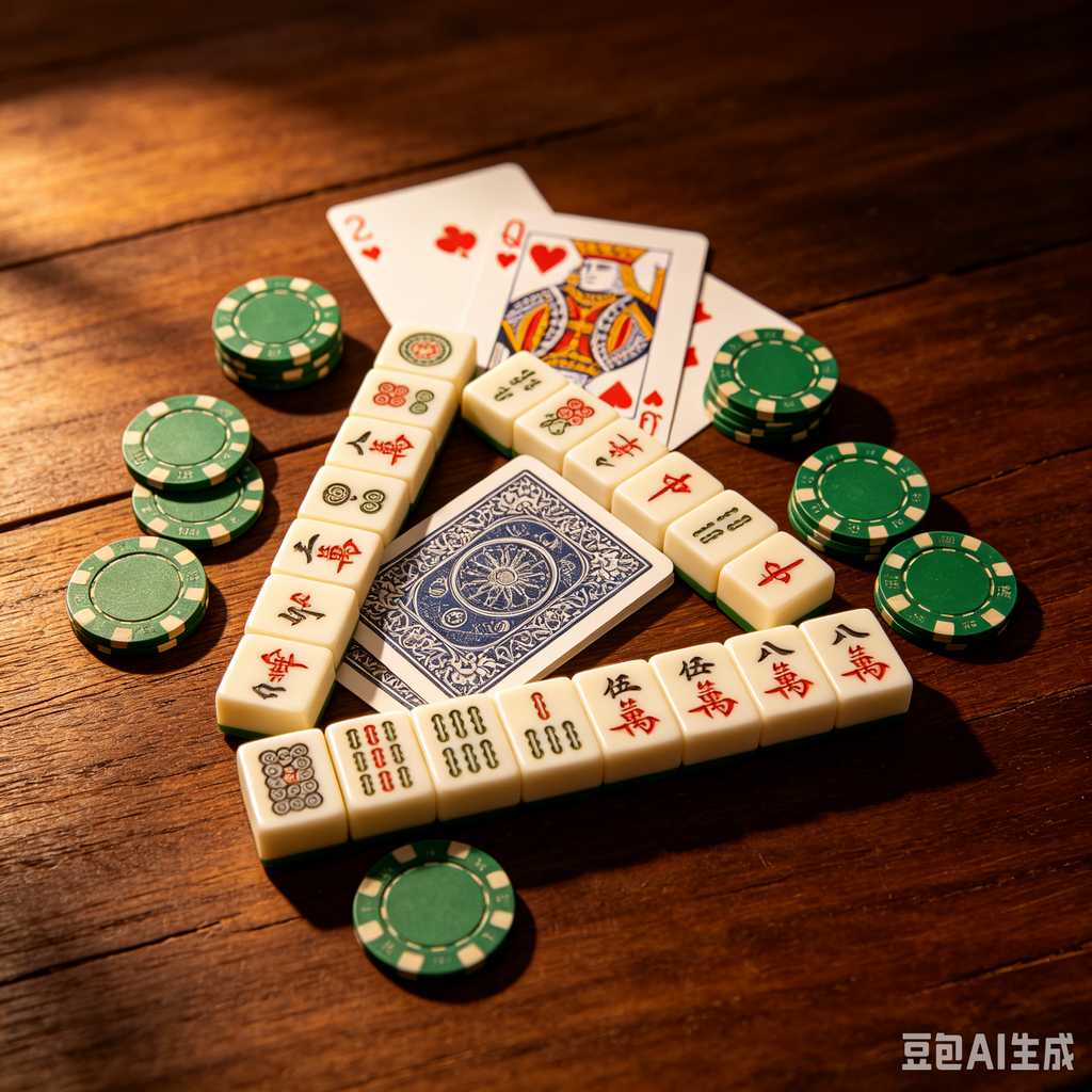 mahjong tile rack set